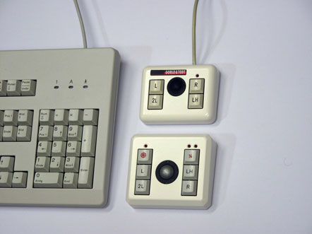 Tastatur mit Trackball Orion und TB19